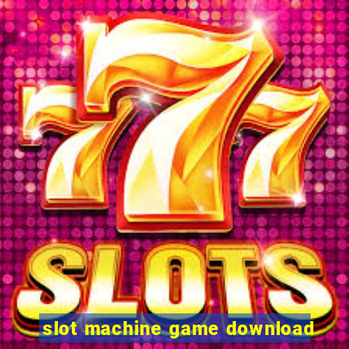 slot machine game download