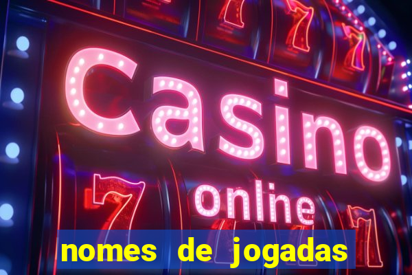 nomes de jogadas de poker