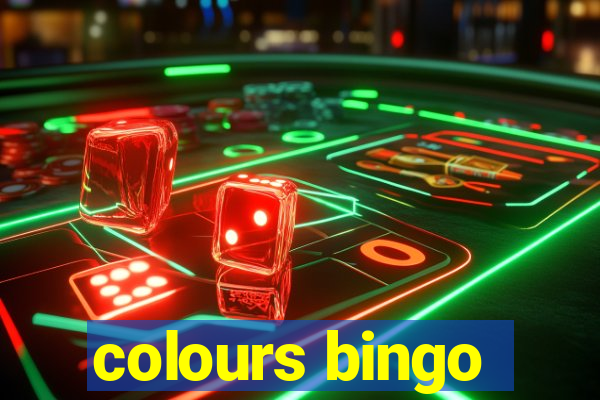 colours bingo