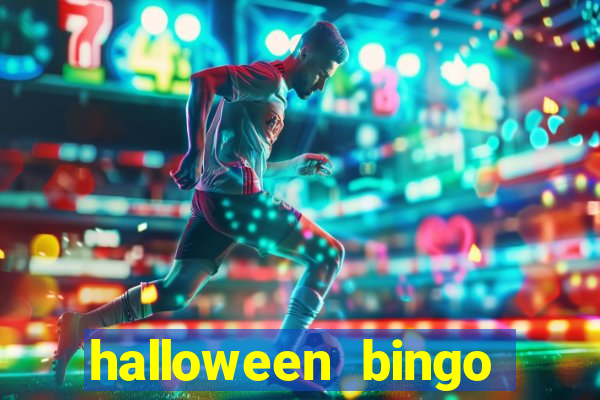 halloween bingo cards with numbers