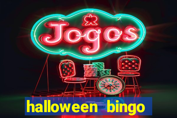 halloween bingo cards with numbers