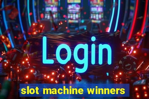 slot machine winners