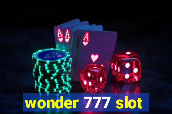 wonder 777 slot