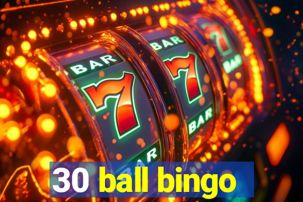 30 ball bingo