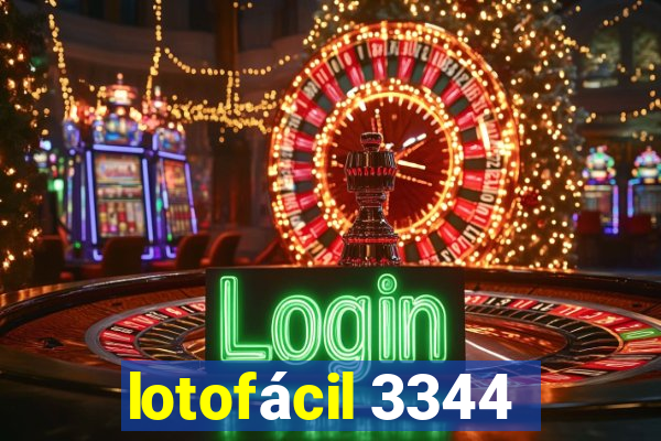 lotofácil 3344