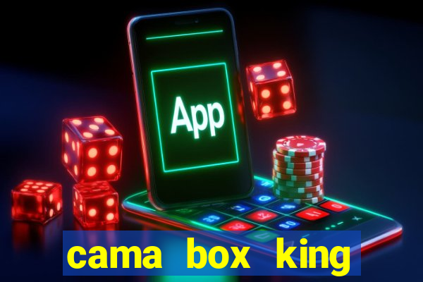 cama box king casas bahia