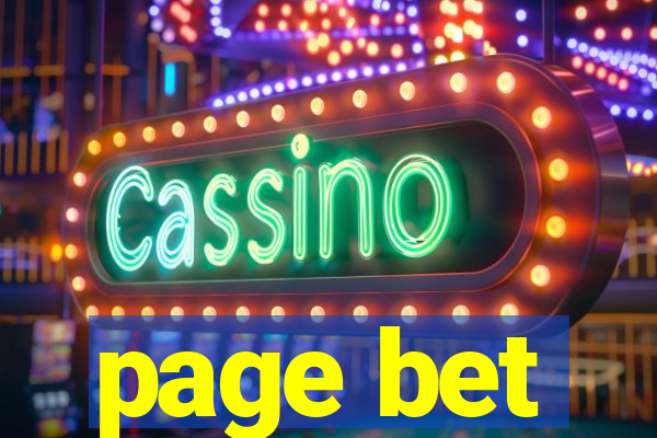 page bet