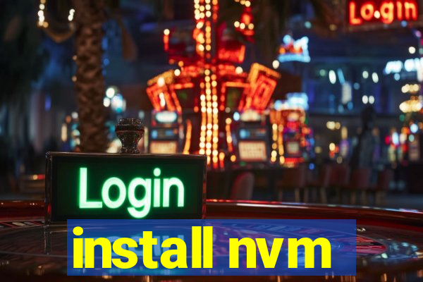 install nvm