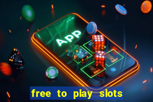 free to play slots online no download