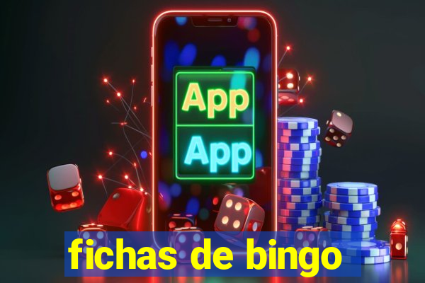 fichas de bingo