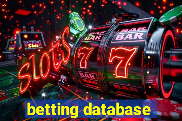 betting database