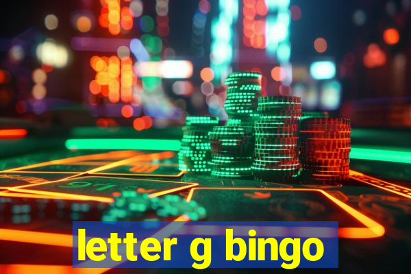 letter g bingo