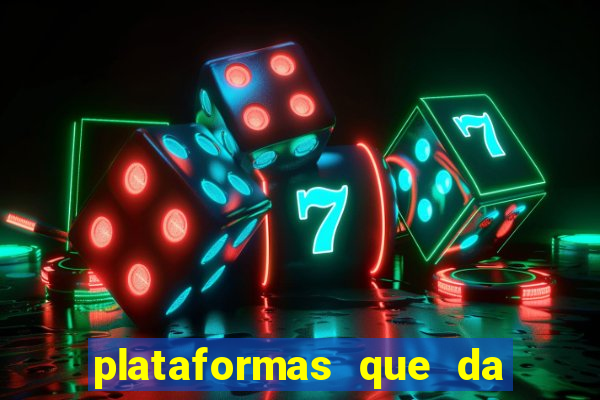 plataformas que da bonus no cadastro