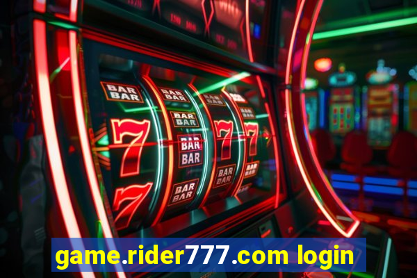 game.rider777.com login