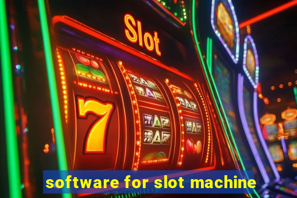 software for slot machine