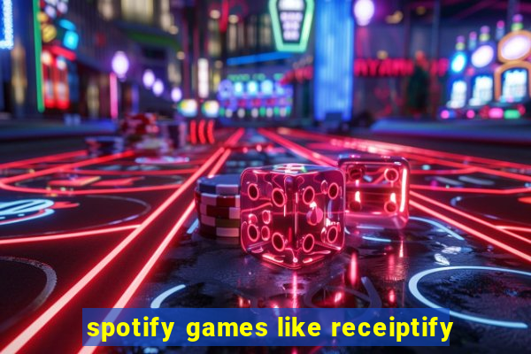 spotify games like receiptify