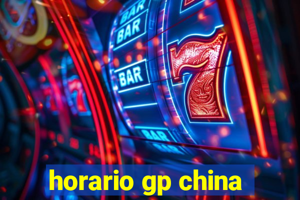 horario gp china