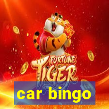 car bingo