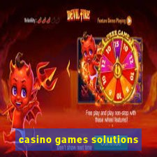 casino games solutions