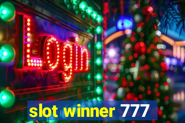 slot winner 777