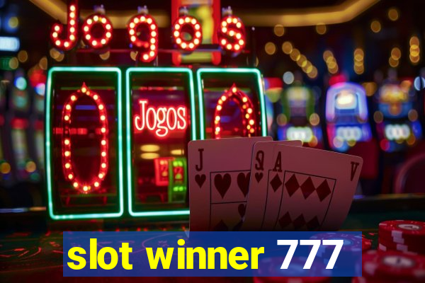 slot winner 777