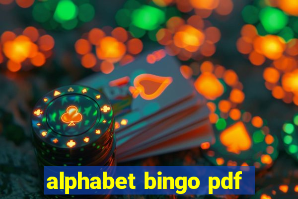 alphabet bingo pdf