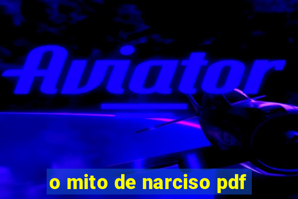 o mito de narciso pdf