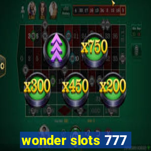 wonder slots 777