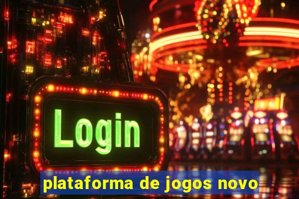 plataforma de jogos novo