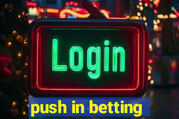 push in betting