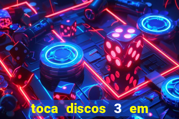 toca discos 3 em 1 antigo