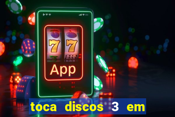 toca discos 3 em 1 antigo