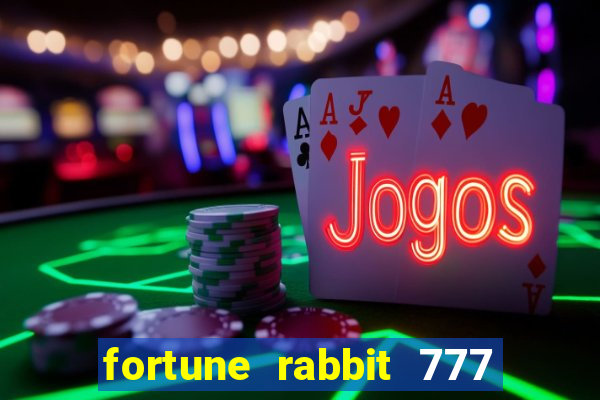 fortune rabbit 777 paga mesmo